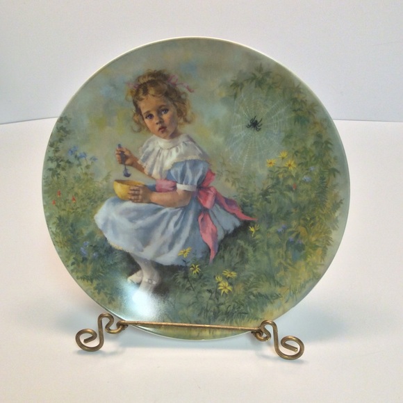 “Little Miss Muffet” Reco Plate 1981 - Picture 1 of 3